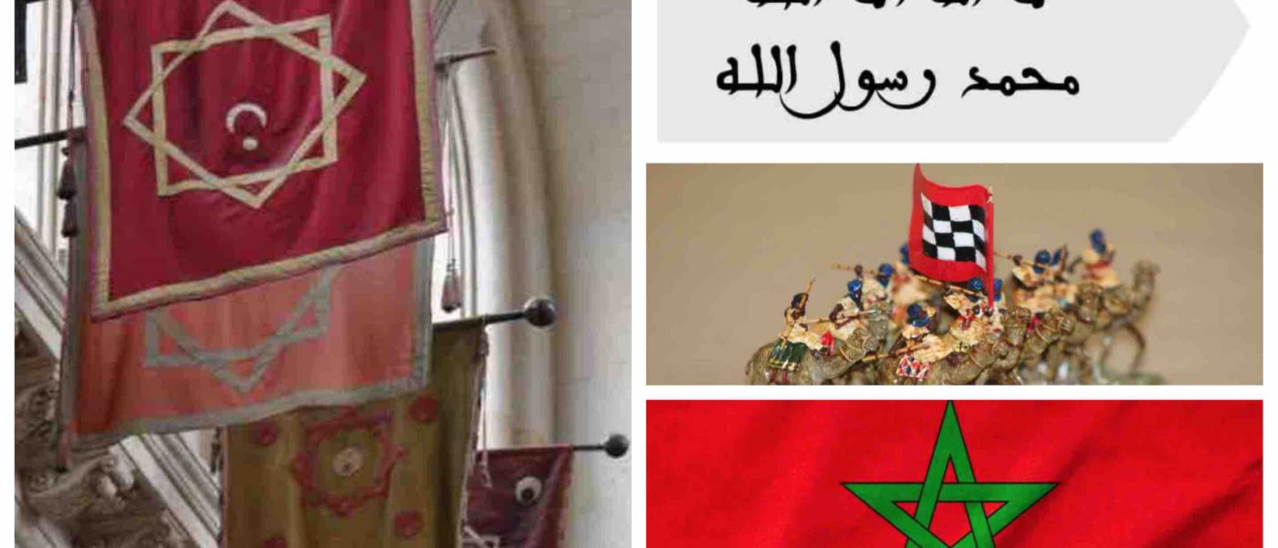 drapeaux Maroc Morocco flags