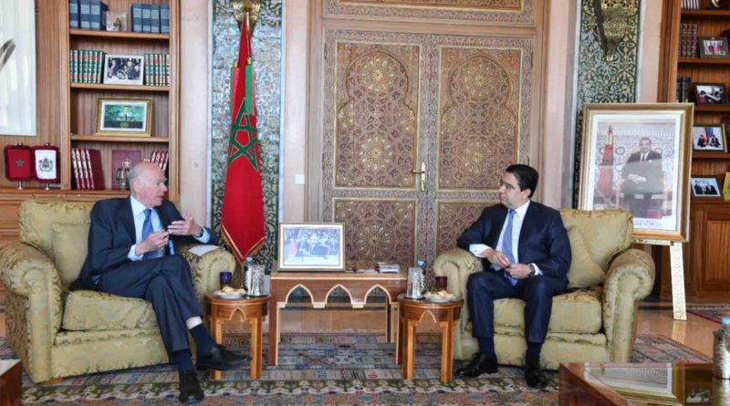 Nasser Bourita, a reçu mardi à Rabat, le président de la Fondation Konrad-Adenauer, Norbert Lammert