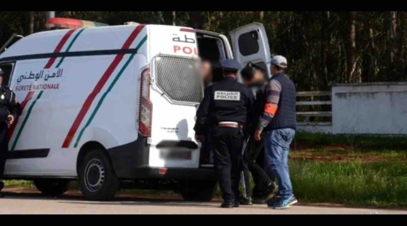 fourgon police Maroc policiers arrestation