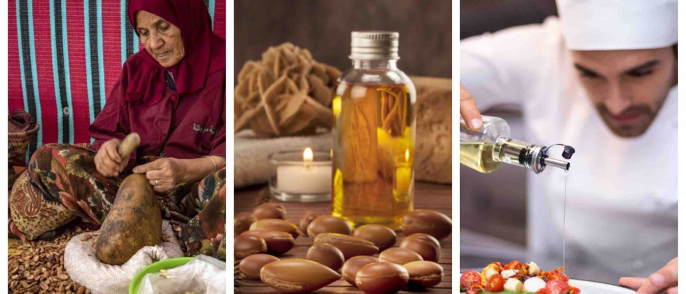 huile argan argane marocaine artisanal Maroc chef cuisinier cuisine