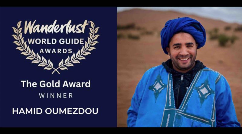 Wanderlust World Guide Awards Hamid Oumezdou Maroc Gold Award Winner Morocco