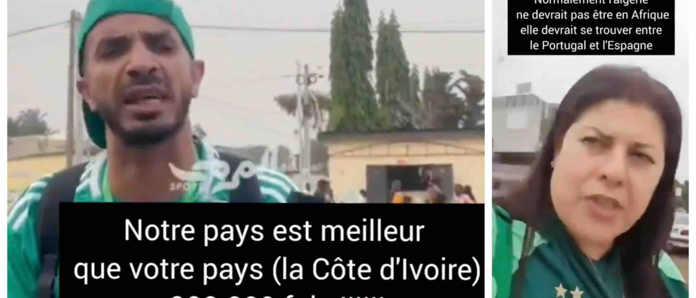 CAN supporters algériens Côte d'Ivoire