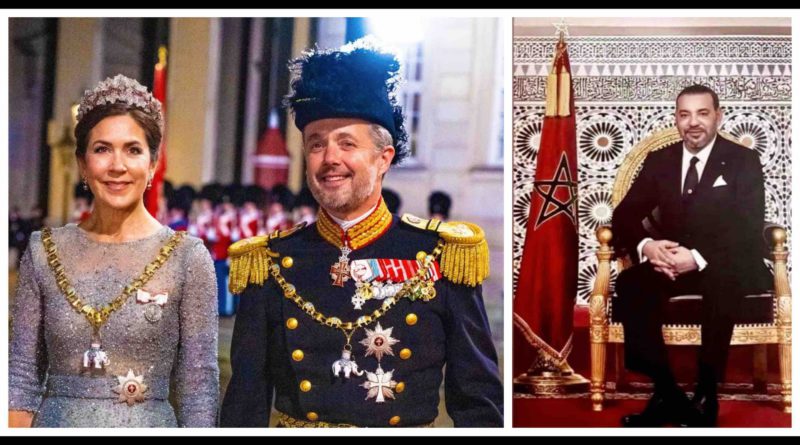 Roi Mohammed 6 Roi Frédérik 10 Maroc Danemark