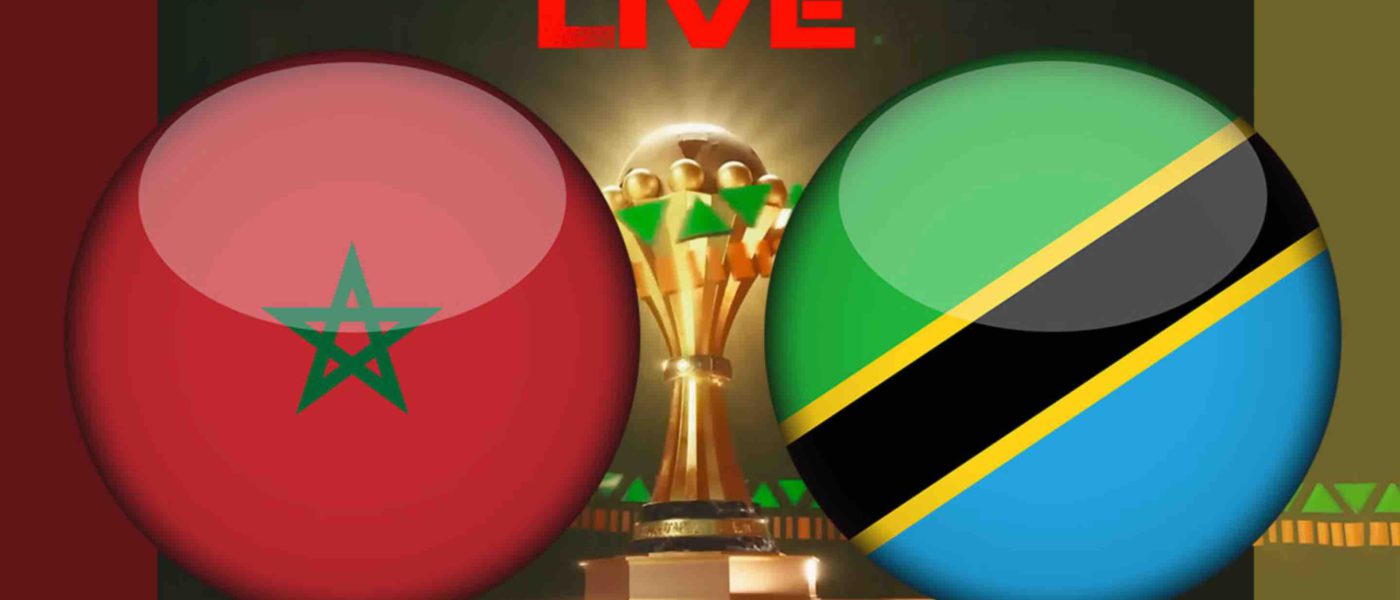 (Vidéo live direct) CAN - match Maroc - Tanzanie streaming Morocco Tanzania