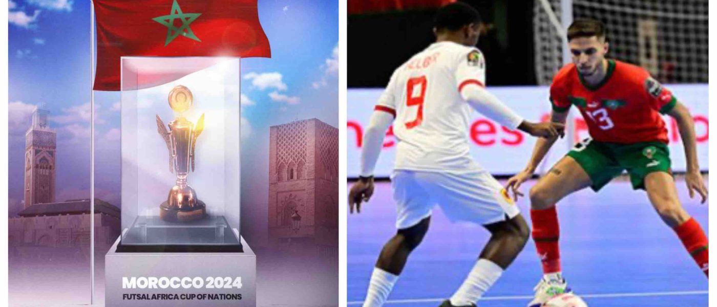 CAN futsal 2024 Maroc Angola