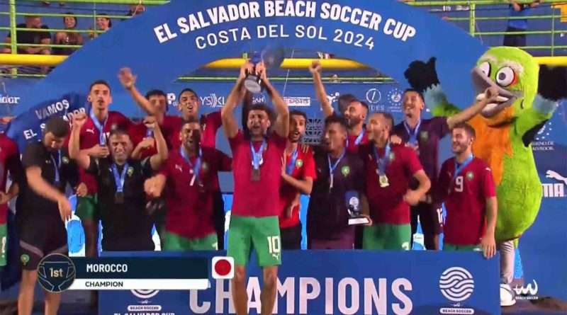 Maroc El Salvador Beach Soccer Cup 2024 Morocco