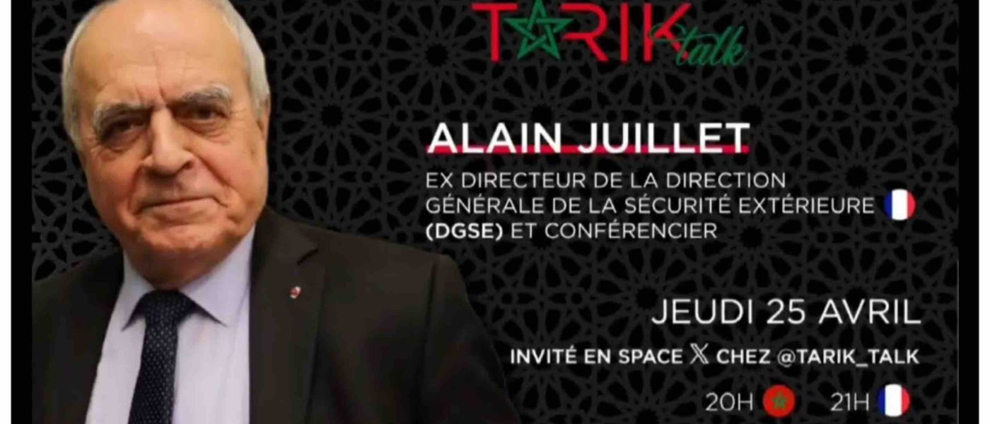 (Vidéo) Alain Juillet Tarik Talk Maroc France Algérie