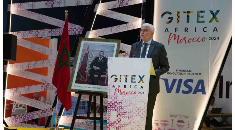 Maroc Abderrahim Bouazza PDG de Bank Al-Maghrib BAM Gitex Africa Morocco 2024