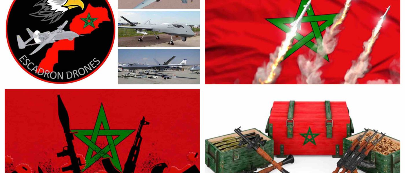 Industrie militaire Maroc armée marocaine armes munitions drones missiles