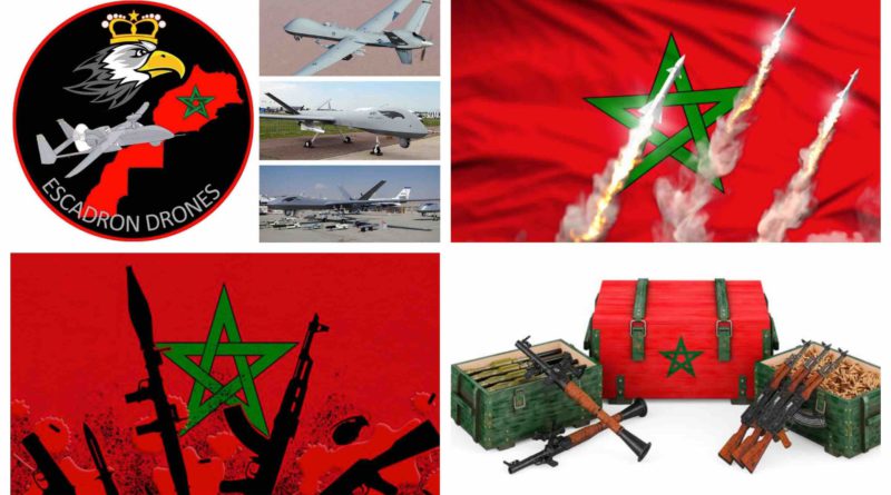 Industrie militaire Maroc armée marocaine armes munitions drones missiles