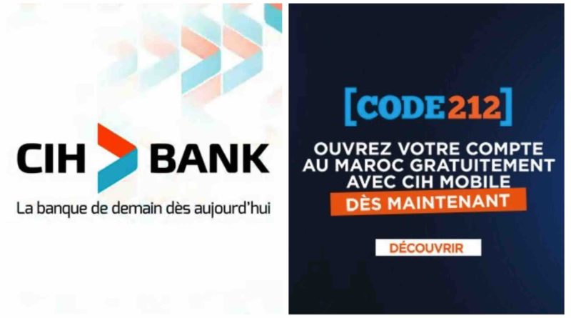 CIH Bank banque Maroc Code 212 Morocco