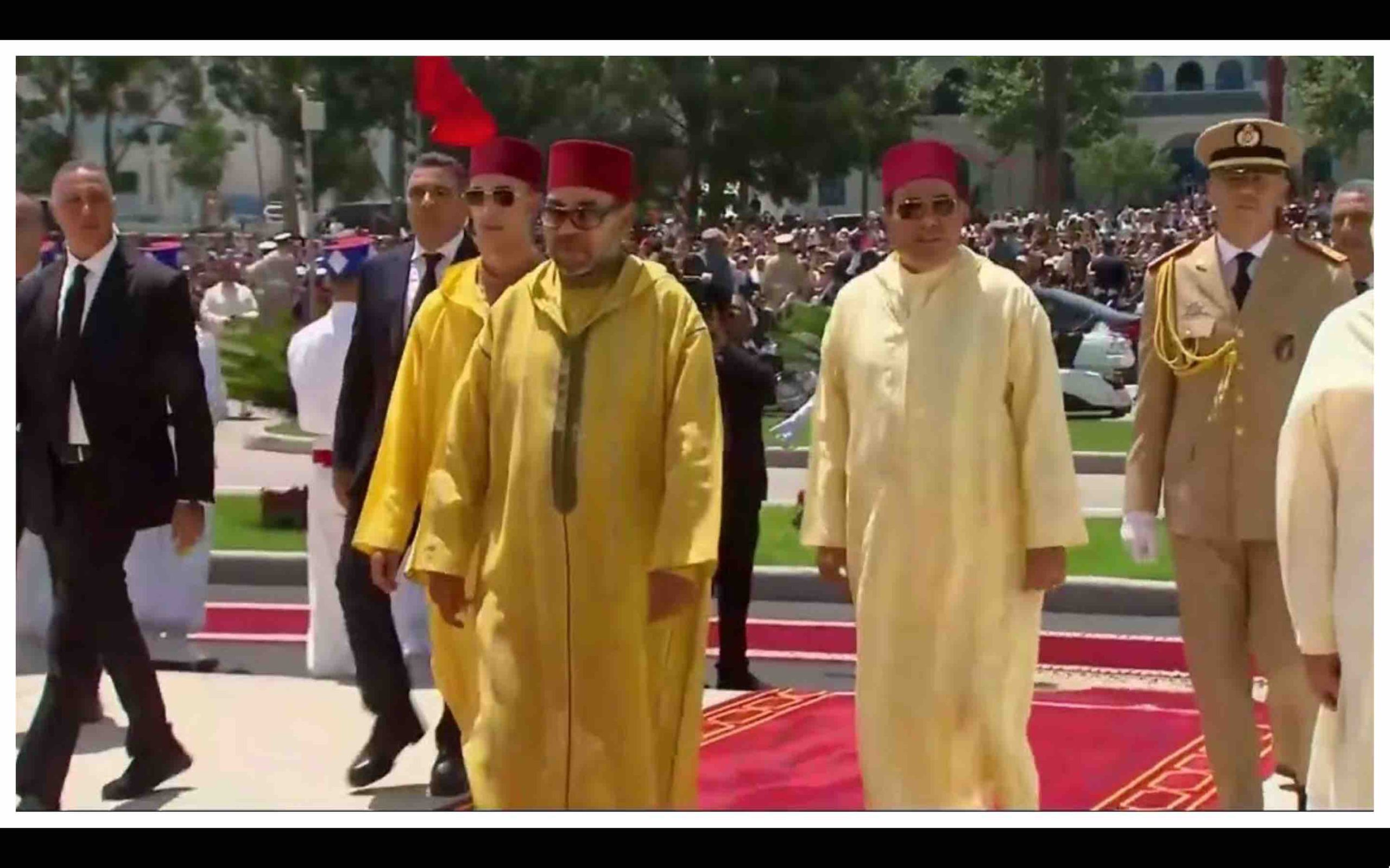 Fête Du Trône Le Roi Charles Iii Félicite Le Roi Mohammed Vi Lpjm 