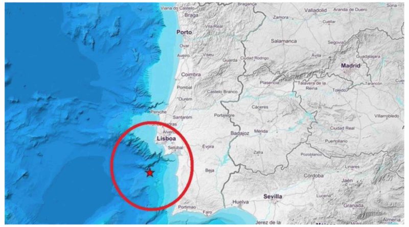 séisme tremblement de terre Portugal ressenti en Espagne et au Maroc