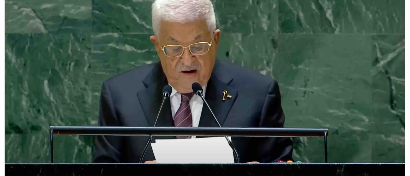 ONU : Allocution du Président de Palestine Mahmoud Abbas