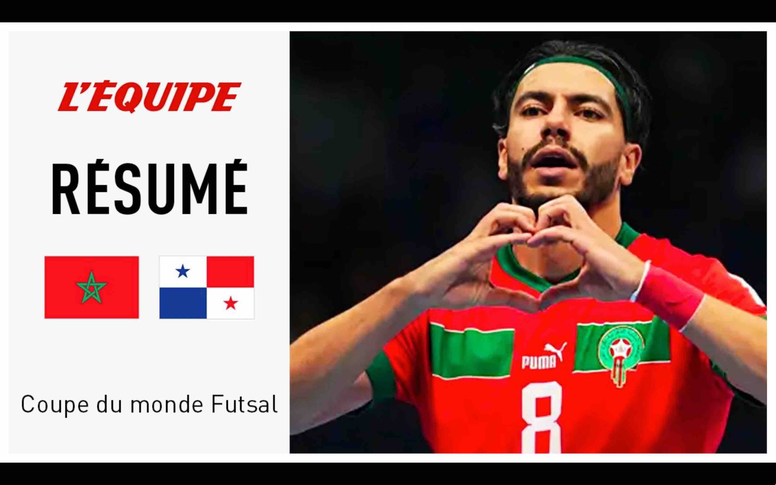 (Vidéo) Mondial coupe du monde futsal 2024 résumé match Maroc-Panama-Morocco