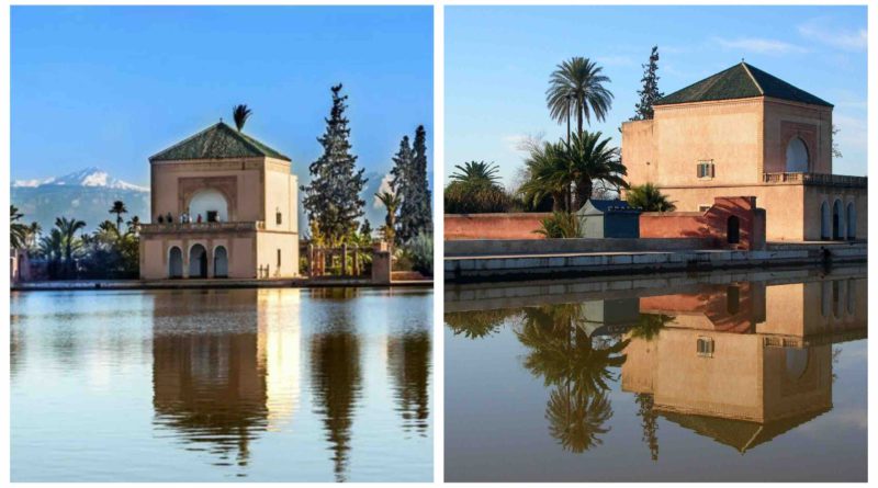 jardins de la Ménara à Marrakech Maroc Menara Gardens Morocco