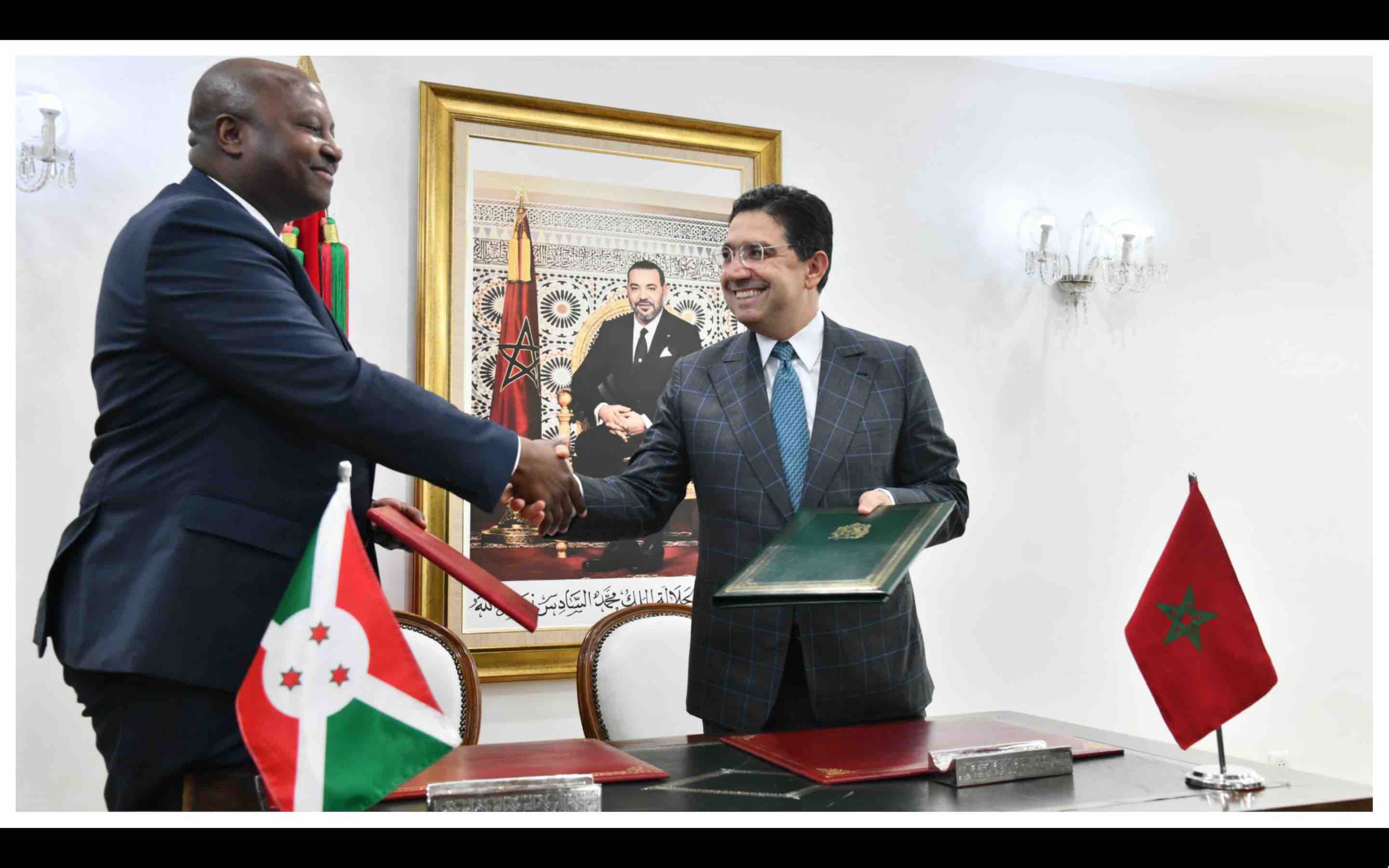 Burundi Albert Shingiro Maroc Nasser Bourita Morocco