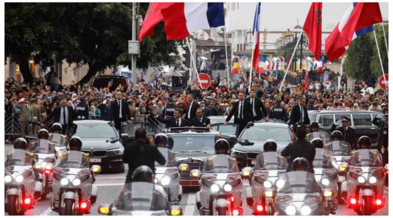 Emmanuel Macron Maroc Morocco