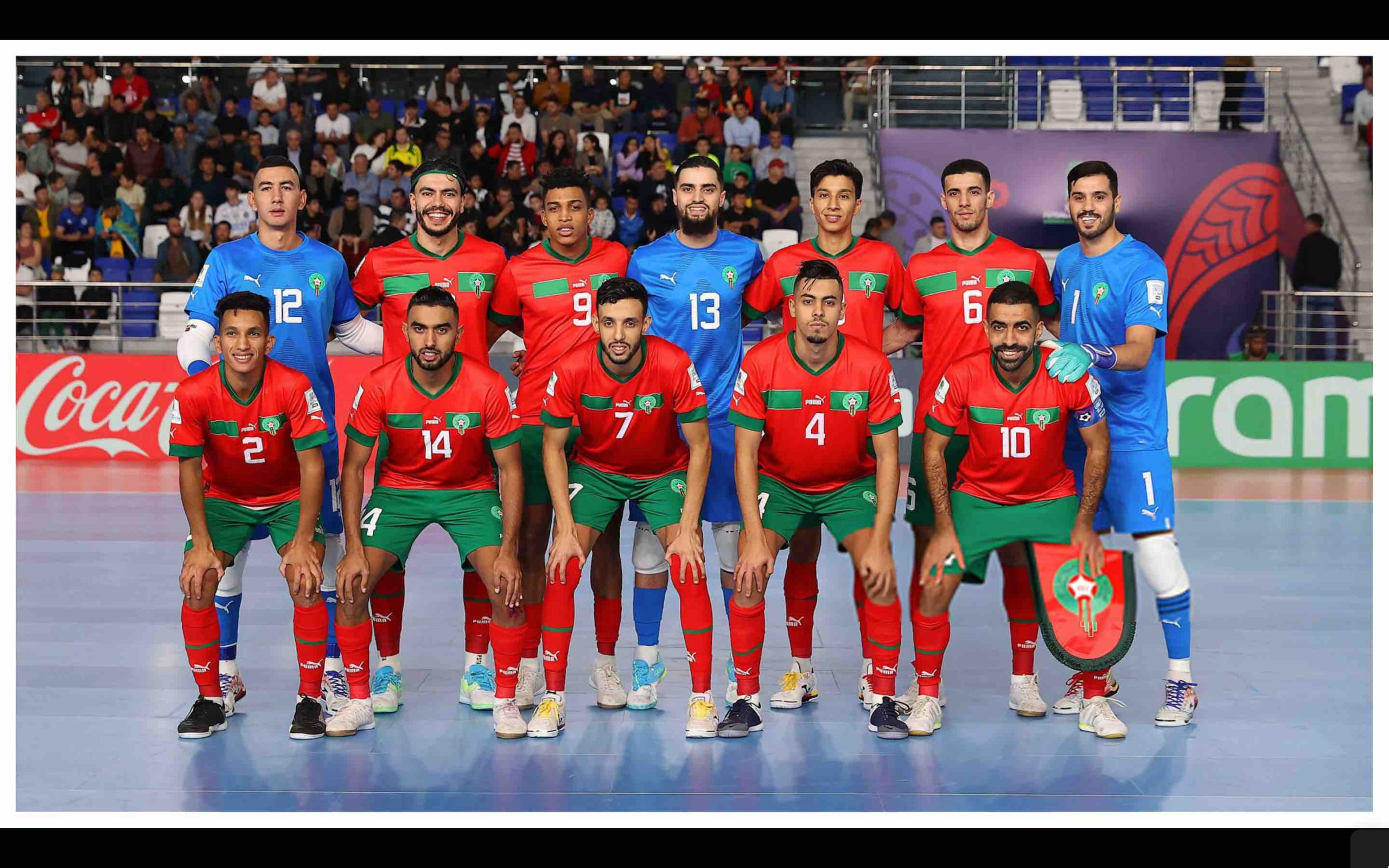 équipe du Maroc de futsal Morocco