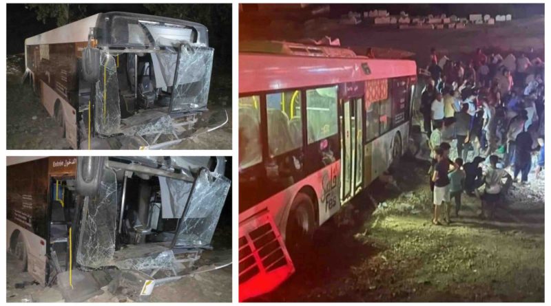 Maroc Fès des blessés dans un accident de bus