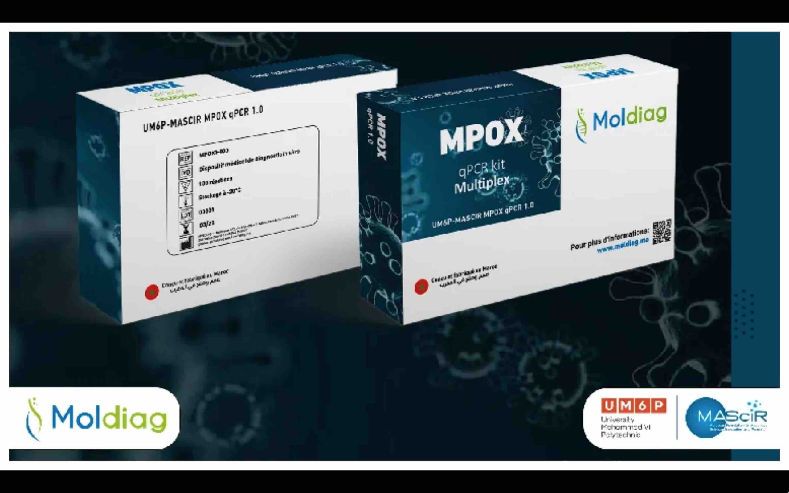 Maroc kit de diagnostic UM6P-MAScIR MPOX qPCR