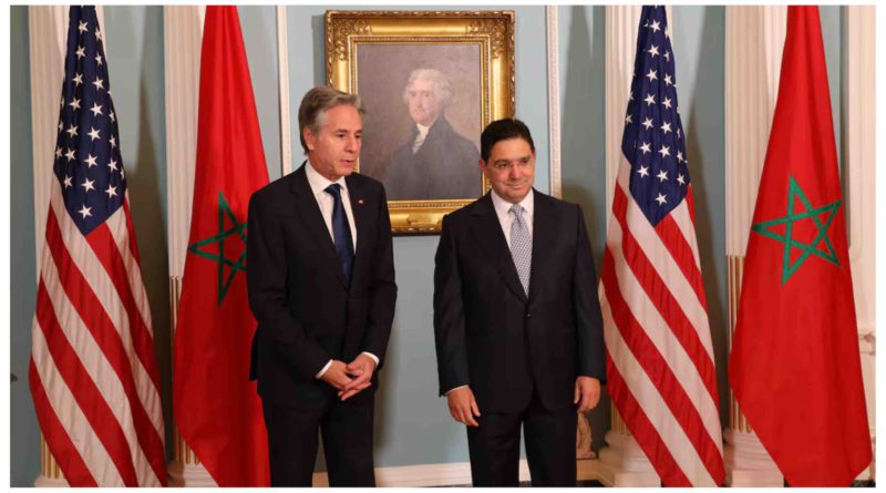 Nasser Bourita Antony Blinken Maroc USA Morocco