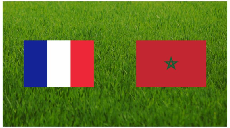 match Maroc vs France foot football