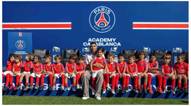 Maroc Casablanca Achraf Hakimi académie PSG Paris Saint-Germain