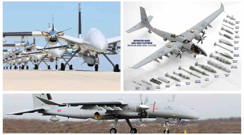 Maroc Turquie drones turcs militaires de combat Akinci