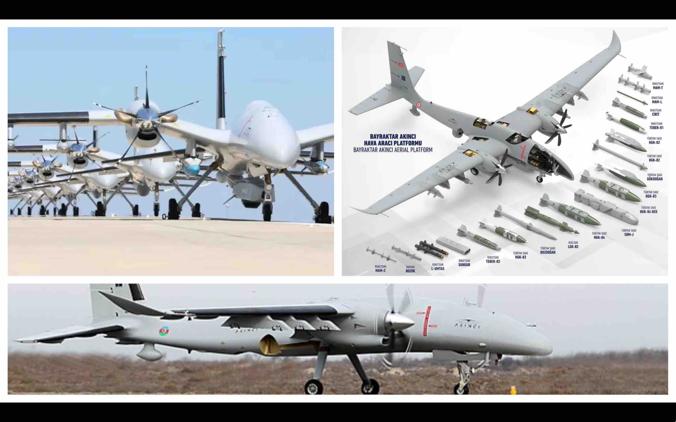 Maroc Turquie drones turcs militaires de combat Akinci