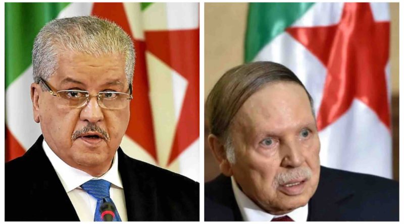 Abdelmalek Sellal Abdelaziz Bouteflika Algérie Algeria