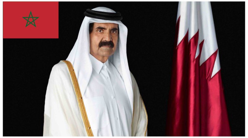 Cheikh Hamad bin Khalifa Al Thani père émir Qatar vacances Maroc Morocco