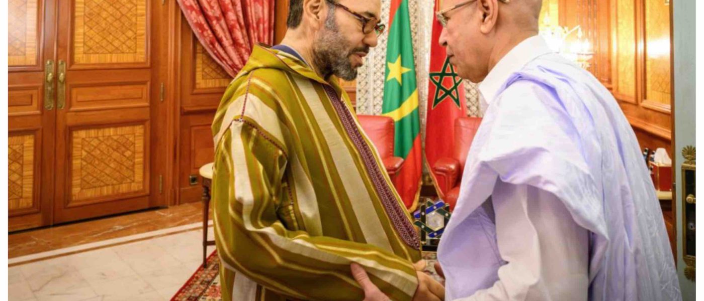 Maroc Mauritanie Mohamed Ould Cheikh El Ghazouani roi Mohammed 6