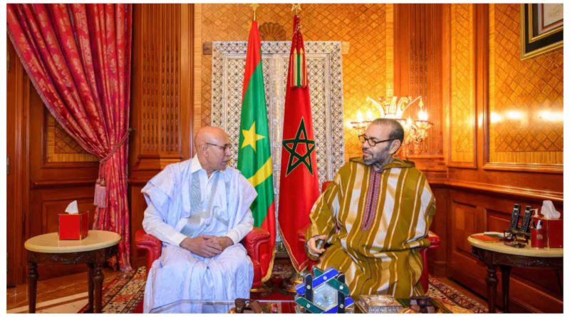 Maroc roi Mohammed 6 Mohamed Ould Cheikh El Ghazouani, président de la République Islamique de Mauritanie