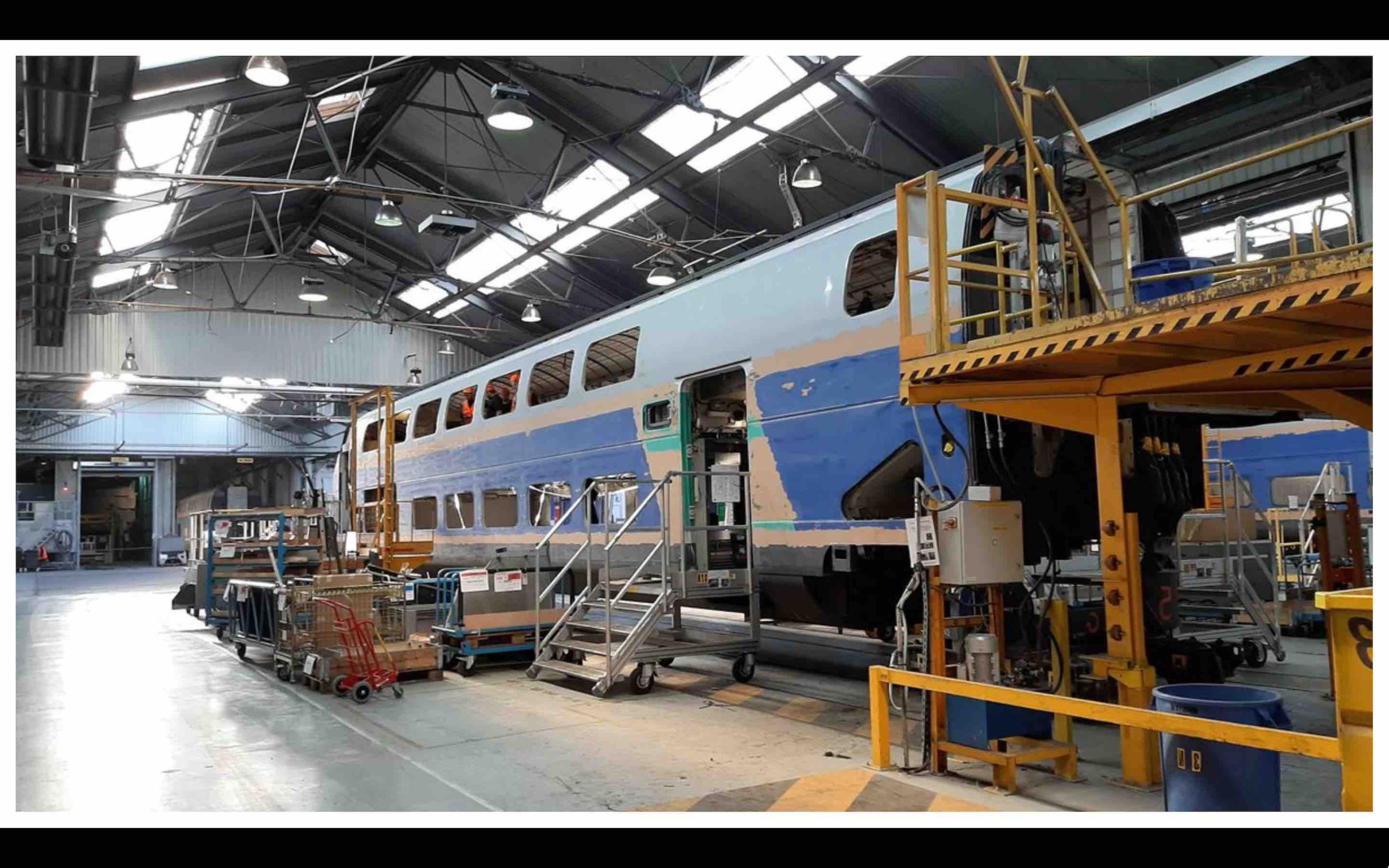 fabrication rame de train Maroc