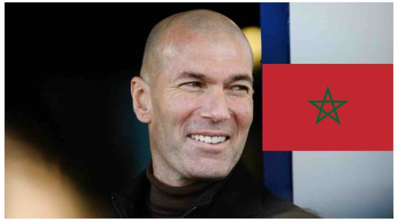 Zinedine Zidane Maroc Morocco