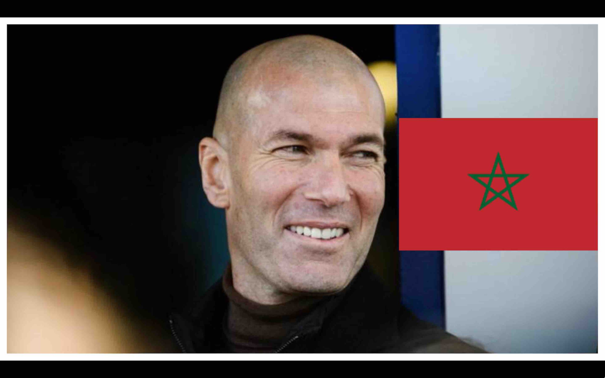 Zinedine Zidane Maroc Morocco